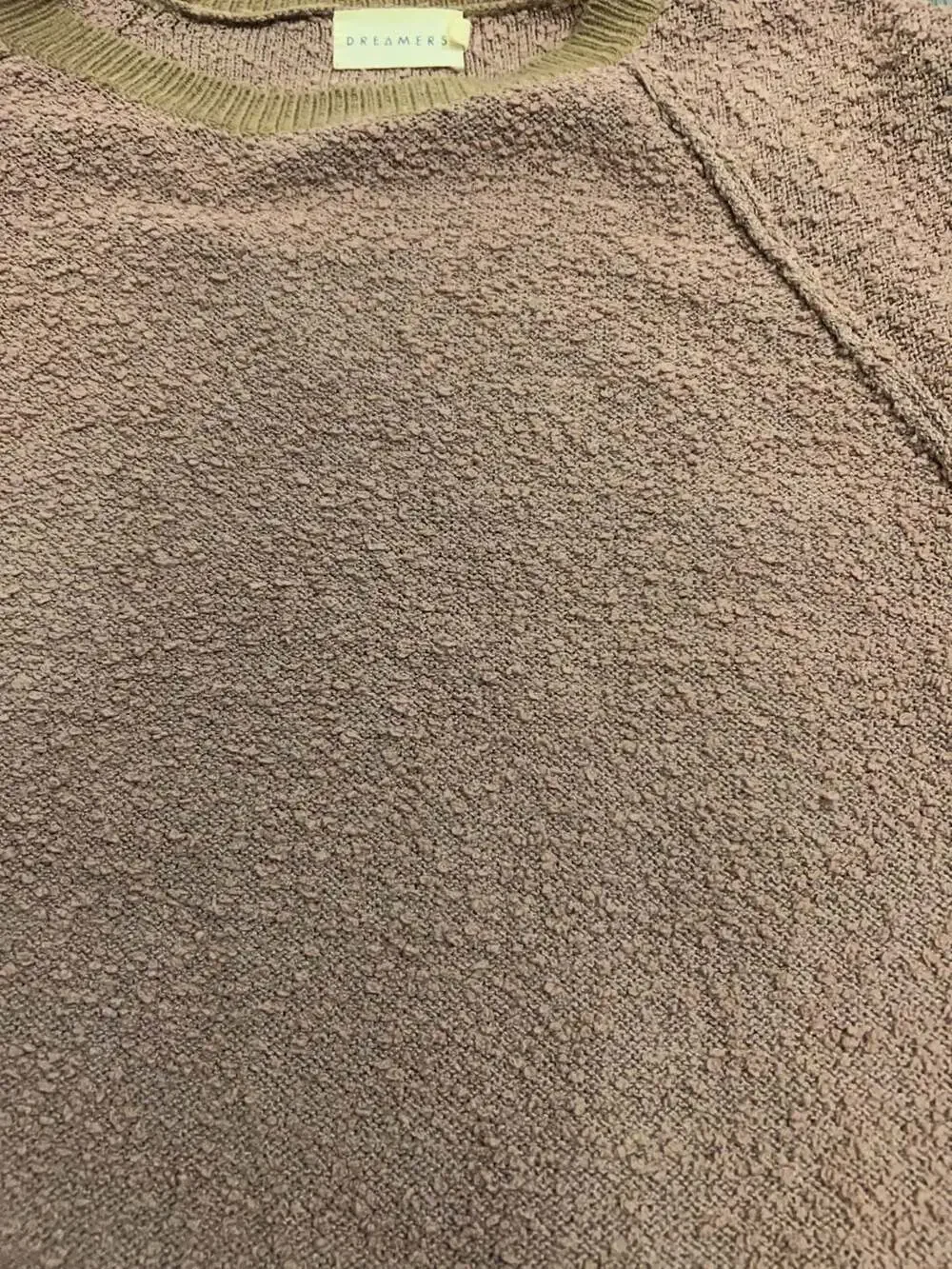 Dreamers Textured Knit Pullover Sweater Size S/M